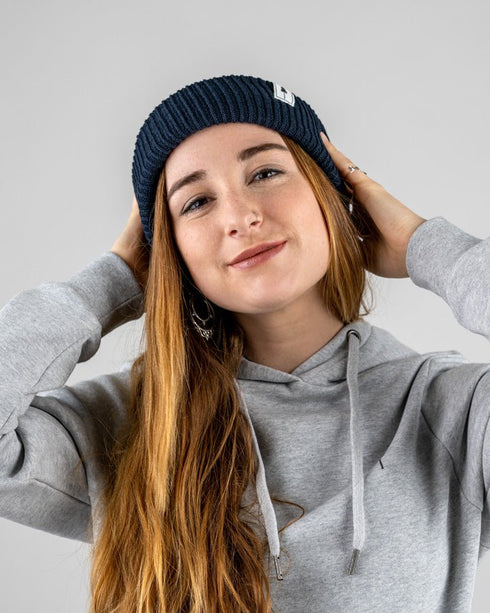 Treeanie Ribbed Navy